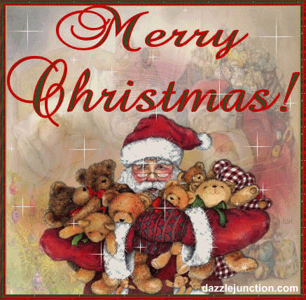 Santa And Bears