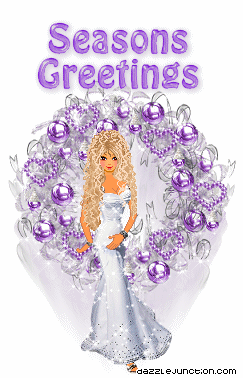 Seasons Greeting Girl