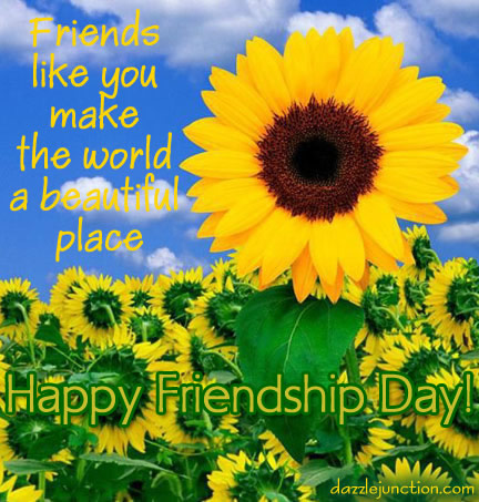 Friendship Day Sunflower Friendship Day picture