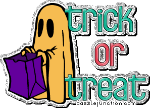 Halloween Glitters Ghost Trick Or Treat picture