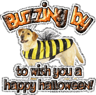 Halloween Glitters Halloween Dog Buzzing By picture