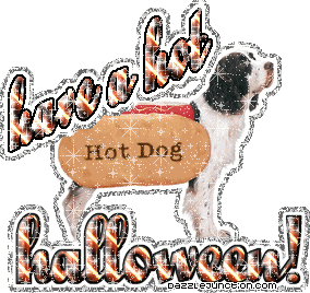 Halloween Glitters Halloween Hotdog picture