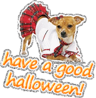 Halloween Glitters Halloween Sassy Dog quote