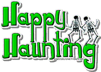 Halloween Glitters Haunting Skeletons picture