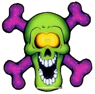 Halloween Glitters Skull picture