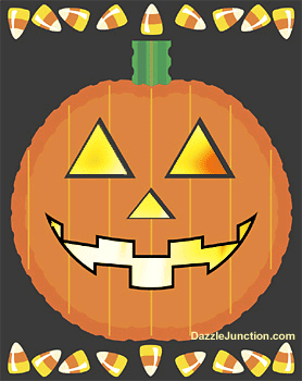 Halloween A Flashing Pumpkin picture