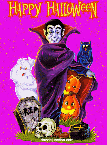Halloween Dracula Friends picture