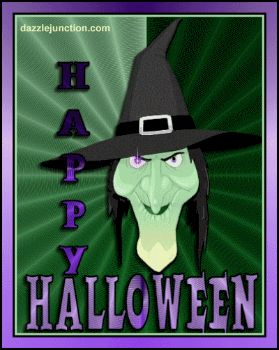 Halloween Green Witch