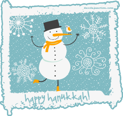 Happy Hanukkah Snowbud