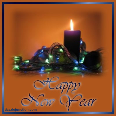 2018 Happy New Year Candle New Year picture