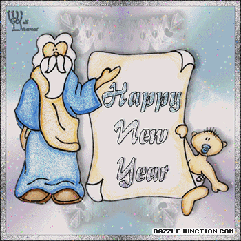 2018 Happy New Year Father Time Baby Ny picture