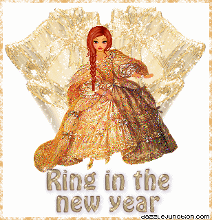 2018 Happy New Year Gold Ring In New Year picture