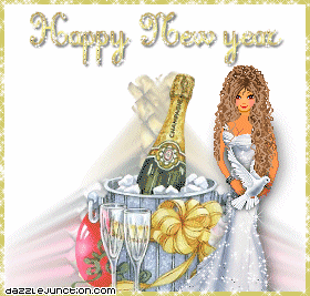 2018 Happy New Year Happy New Year Lady picture
