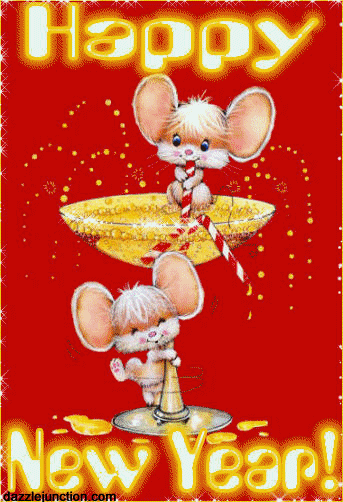 2018 Happy New Year Happy New Year Mice picture