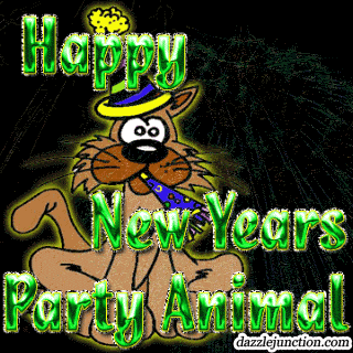 2018 Happy New Year New Years Party Animal picture
