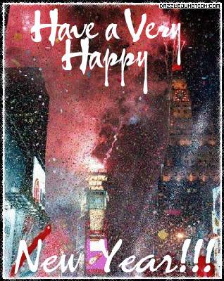 2018 Happy New Year Time Square picture
