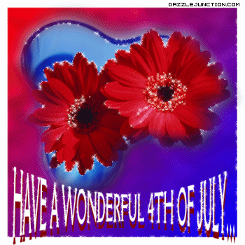 Independence Day - 4th of July - July Fourth Flower Wonderful Fourth picture