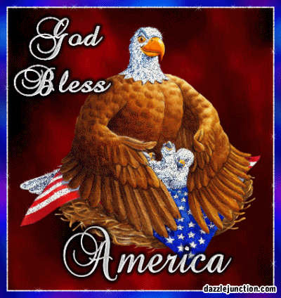 Independence Day - 4th of July - July Fourth God Bless America picture