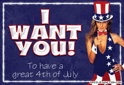 Independence Day - 4th of July - July Fourth I Want You picture