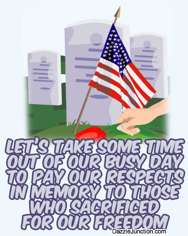 Memorial Day Pay Respect picture