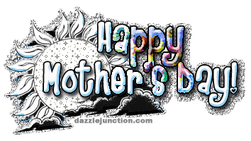 Mothers Day Glitter Happy Mothers Day Sun picture