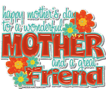 Mothers Day Glitter Wonderful Friend Mother picture