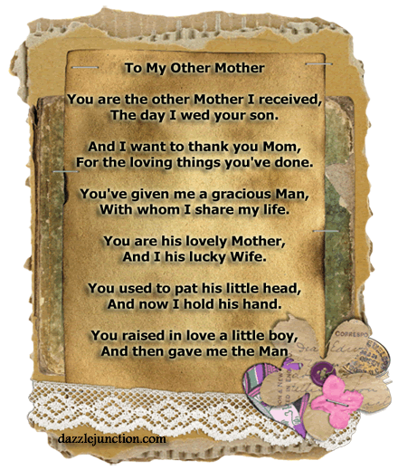 For Mother In Law