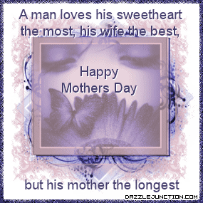 Mothers Day Man Loves Mother picture