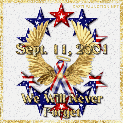 Patriot Day Never Forget Gold picture