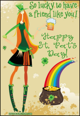 St Patricks Day Friend Lucky picture