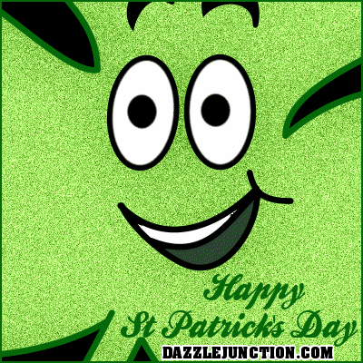 St Patricks Day Green Smiley picture