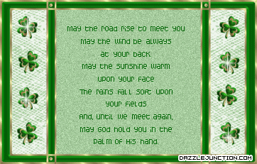 St Patricks Day Irish Poem picture