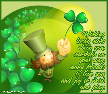 St Patricks Day Lucky Stars picture