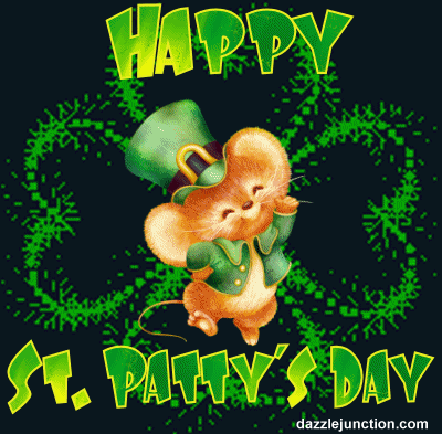St Patricks Day Mouse St Patrick picture