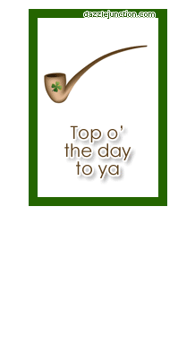 St Patricks Day Top O Day Card picture