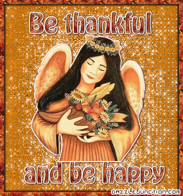 Thanksgiving Be Thankful Be Happy picture