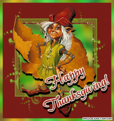 Thanksgiving Elf Thanksgiving picture