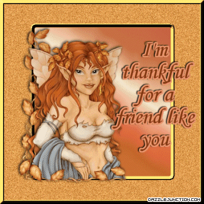 Thanksgiving Fairy Thankful Friend picture