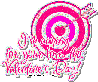 Valentine Glitter Aiming For Your Love picture