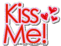Valentine Glitter Kiss Me picture