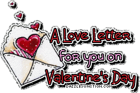 Valentine Glitter Love Letter picture