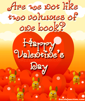Valentine Quotes One Book picture