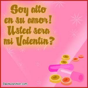 Spanish Valentines Day Alto En Su Amor picture