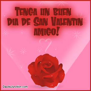Spanish Valentines Day Valentin Amigo picture