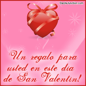 Spanish Valentines Day Valentin Regalo picture