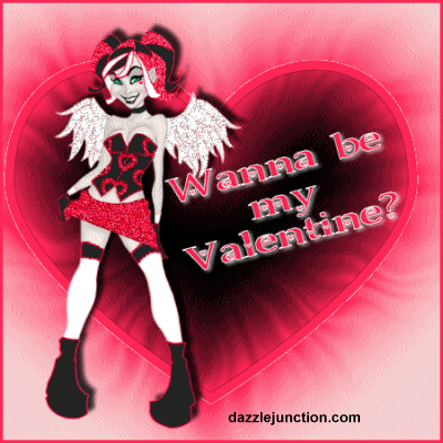 Valentines Day Wanna Be My Valentine quote