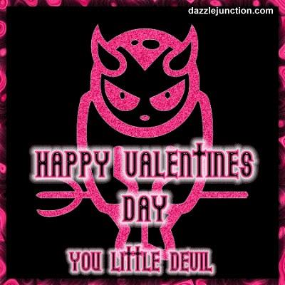 Happy Valentines Day Little Devil picture