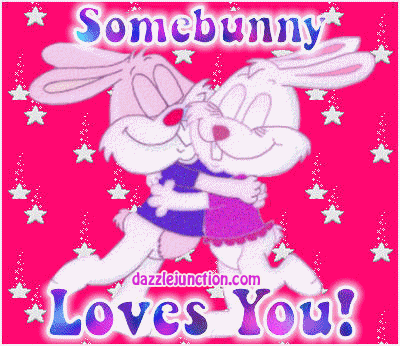 Happy Valentines Day Somebunny Loves You picture