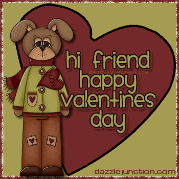 Valentine Friend Pup