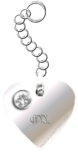 April Keychain